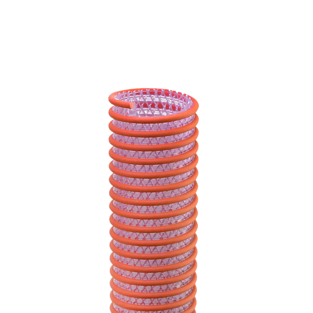 لوله خرطومی نارنجی Spiral press WT DN76