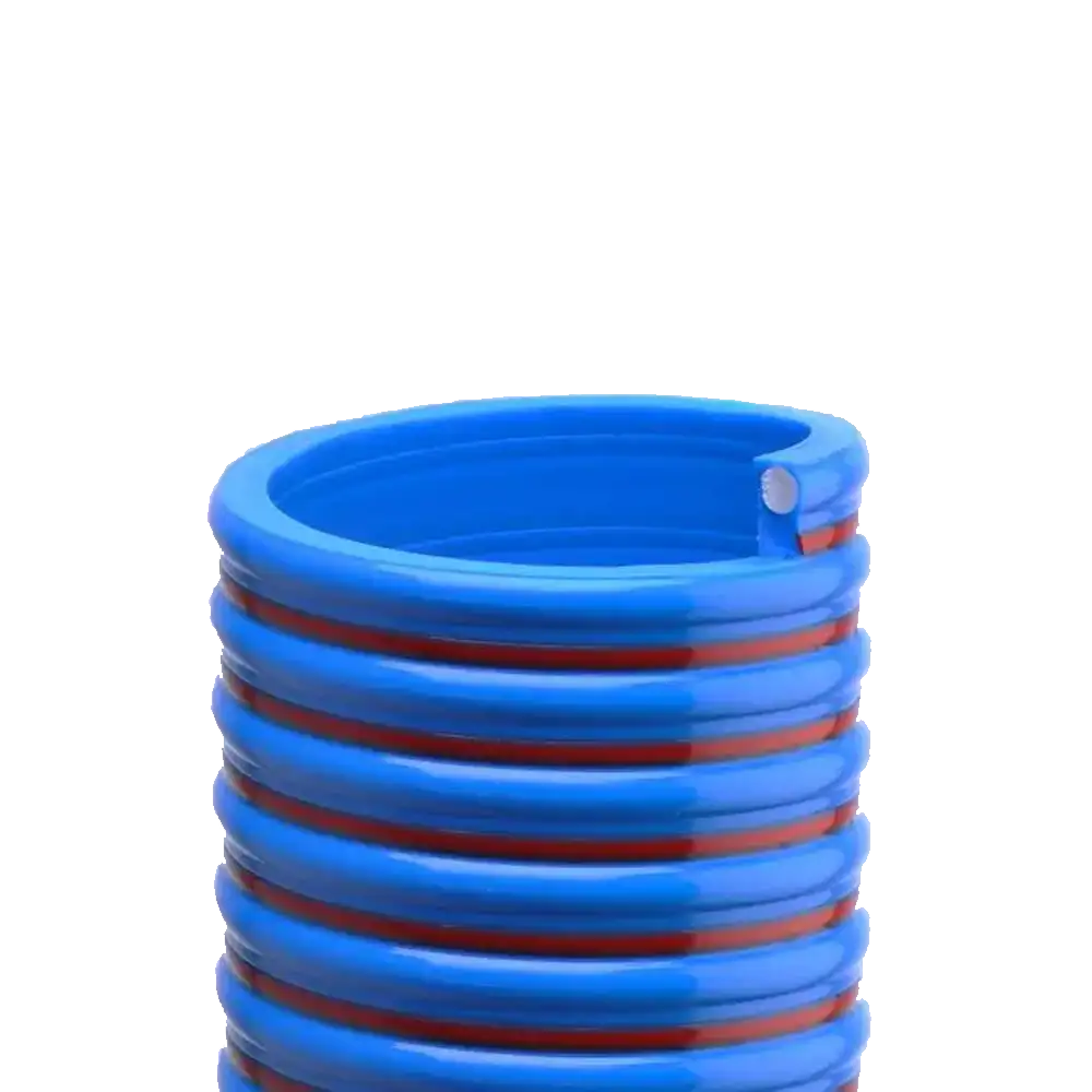 لوله خرطومی آبی قرمز ارت دار Apollo SE Dn76