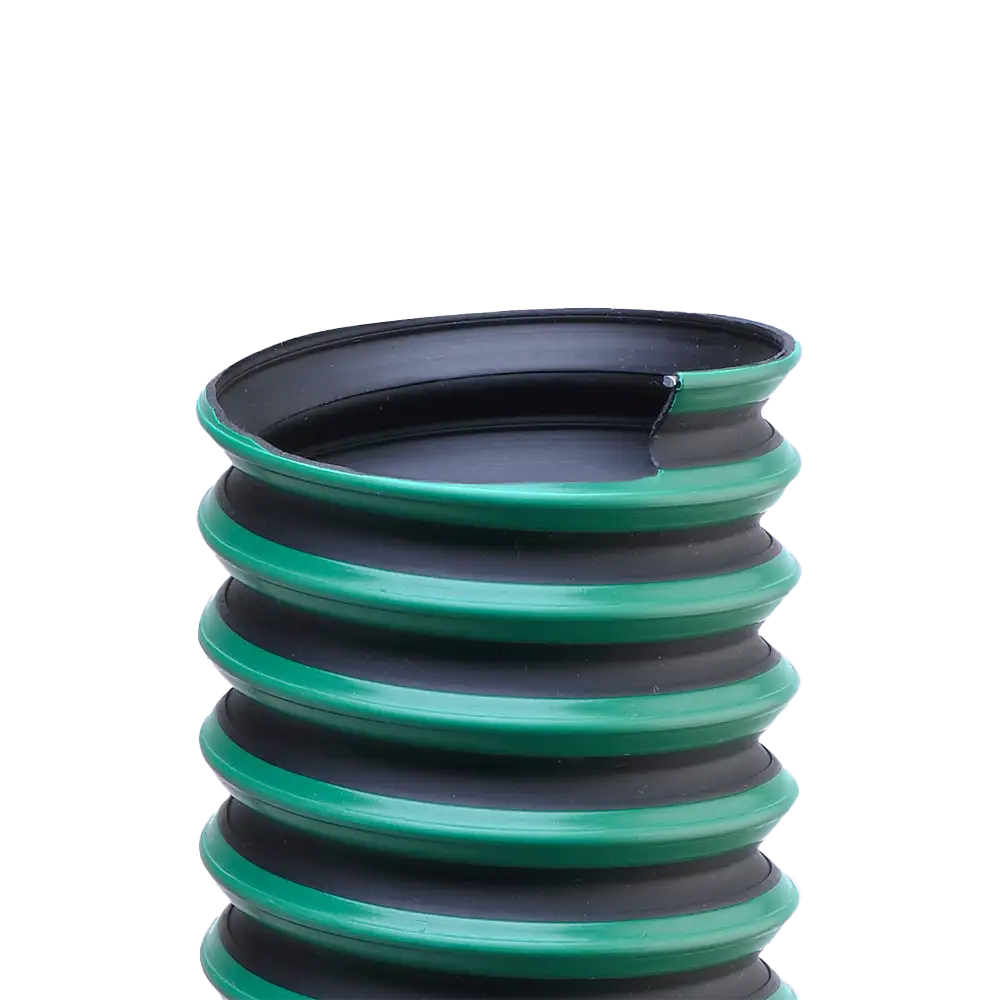 لوله خرطومی مشکی سبز Vulcano TPR-a DN160