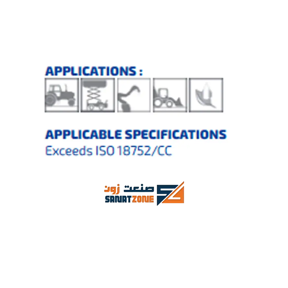 شیلنگ هیدرولیک چهار لا سیم ۱.۱/۴" 210 بار hyso-flex