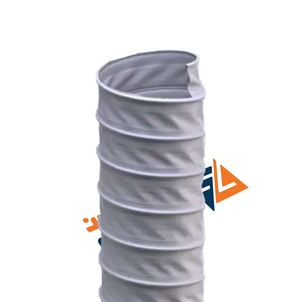 لوله خرطومی هواکش برزنتی فنردار طوسی EOLO THERMO RESISTENTE (DN40)