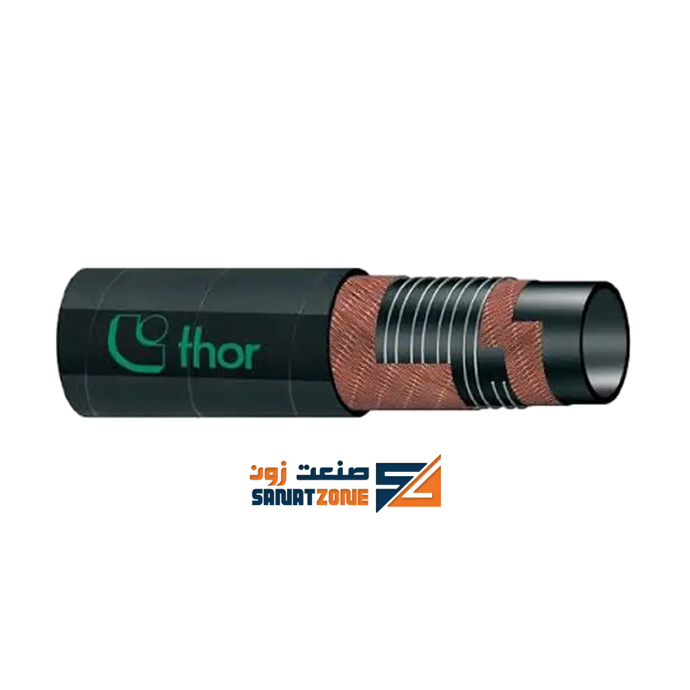 شیلنگ فنردار آب THOR RIVOLO (10 بار Dn40) - تصویر 2