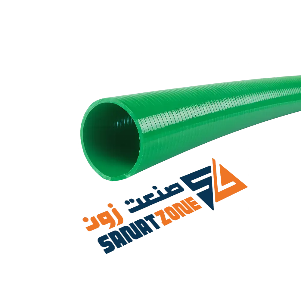 لوله خرطومی DN76 سبز استخوانی Jason