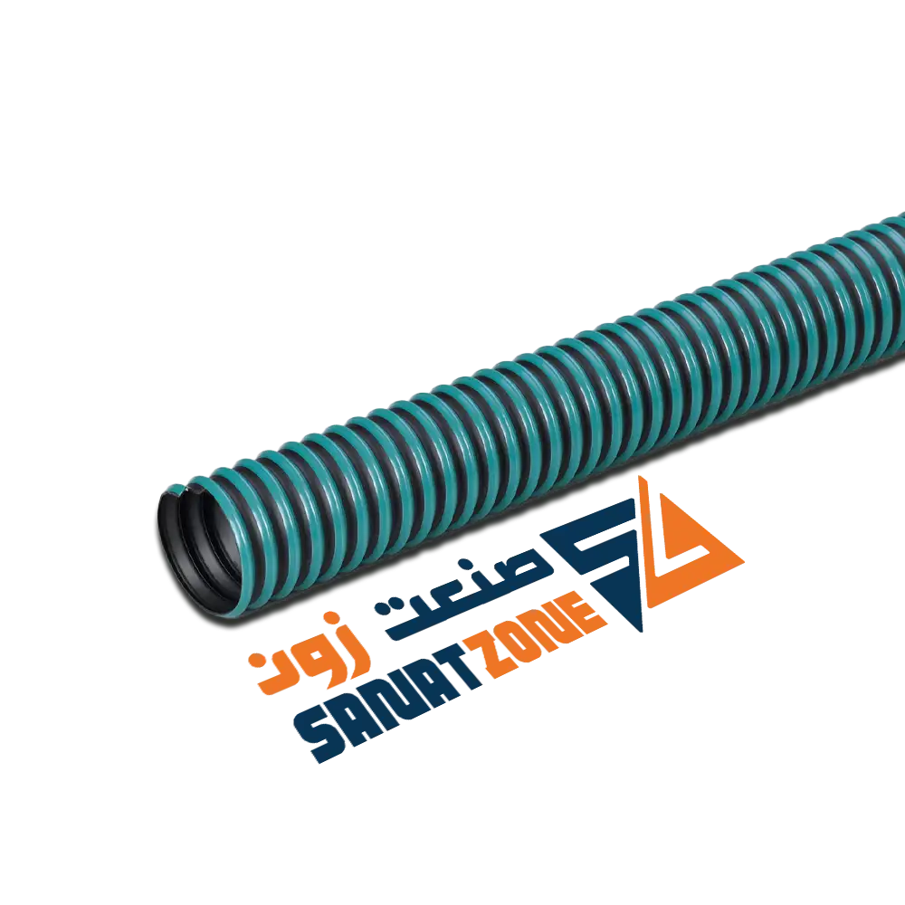 لوله خرطومی مشکی سبز Vulcano TPR-a DN180