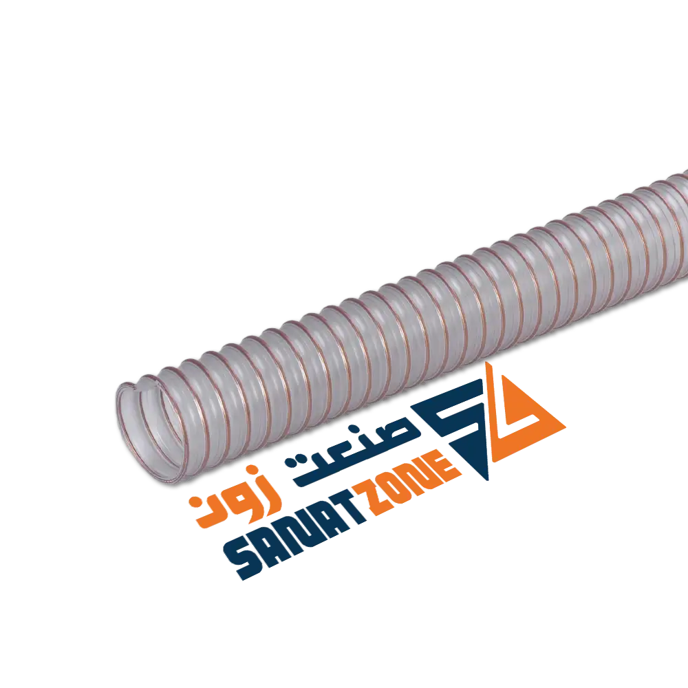 لوله خرطومی شفاف ارت دار VULCANO EST DN200
